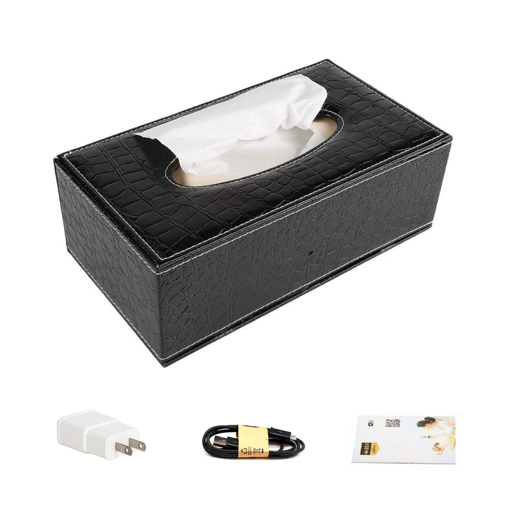 

WIFI Mini IP Camera Tissue Box P2P Full HD Wireless Mini Camera Home Office Security Recorder Room Tissue Box DVR