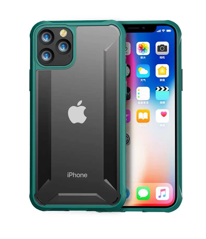 Elecshion Прозрачный матовый чехол для телефона iPhone 6S 7 8 11 Pro Max задняя крышка из ТПУ на