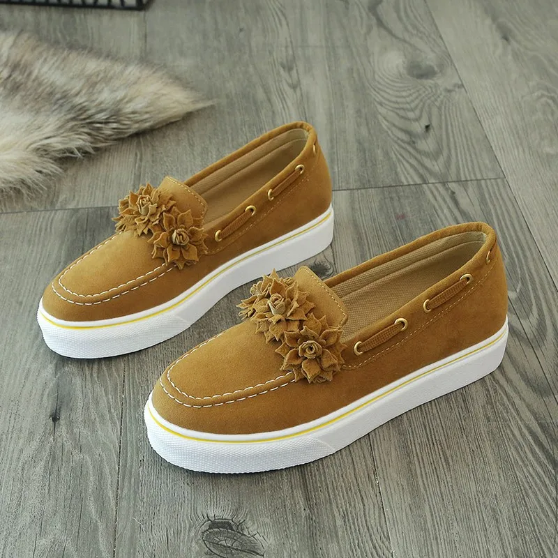 

Женские туфли на плоской подошве, удобные дышащие туфли с цветочным украшением, повседневная обувь, большие размеры 35-43, 2021