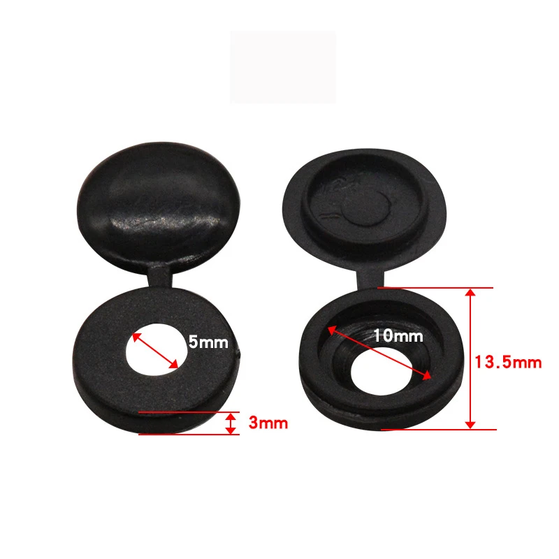 

Пластиковые винтовые крышки 100 шт.