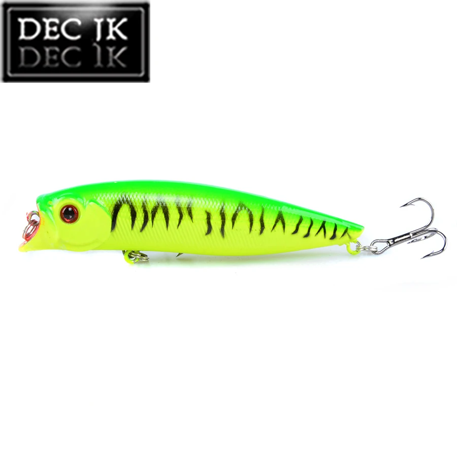 1 шт. плавающий Поппер искусственная/Жесткая/искусственная приманка для рыбалки