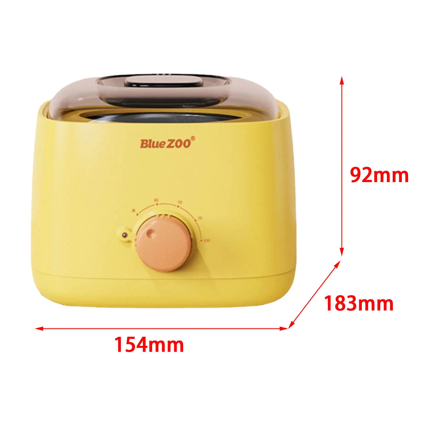 

Electric Wax Heater 220-240 V Detachable ABS Plastic for Home Waxing SPA