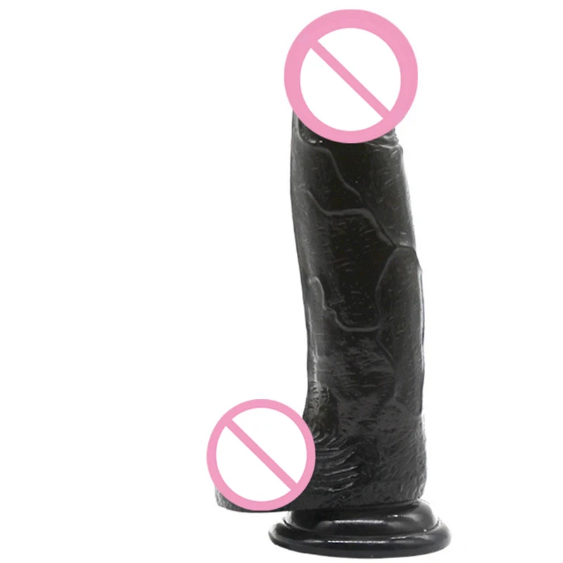 Мягкие большие женские фаллоимитаторы Кристалл реалистичный анальный