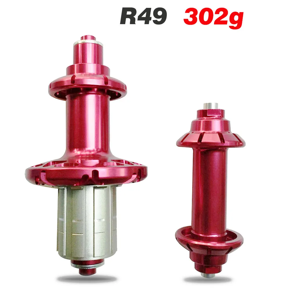 Алюминиевый красный R49 ENDURO hub для углеродного дорожного велосипеда ступица