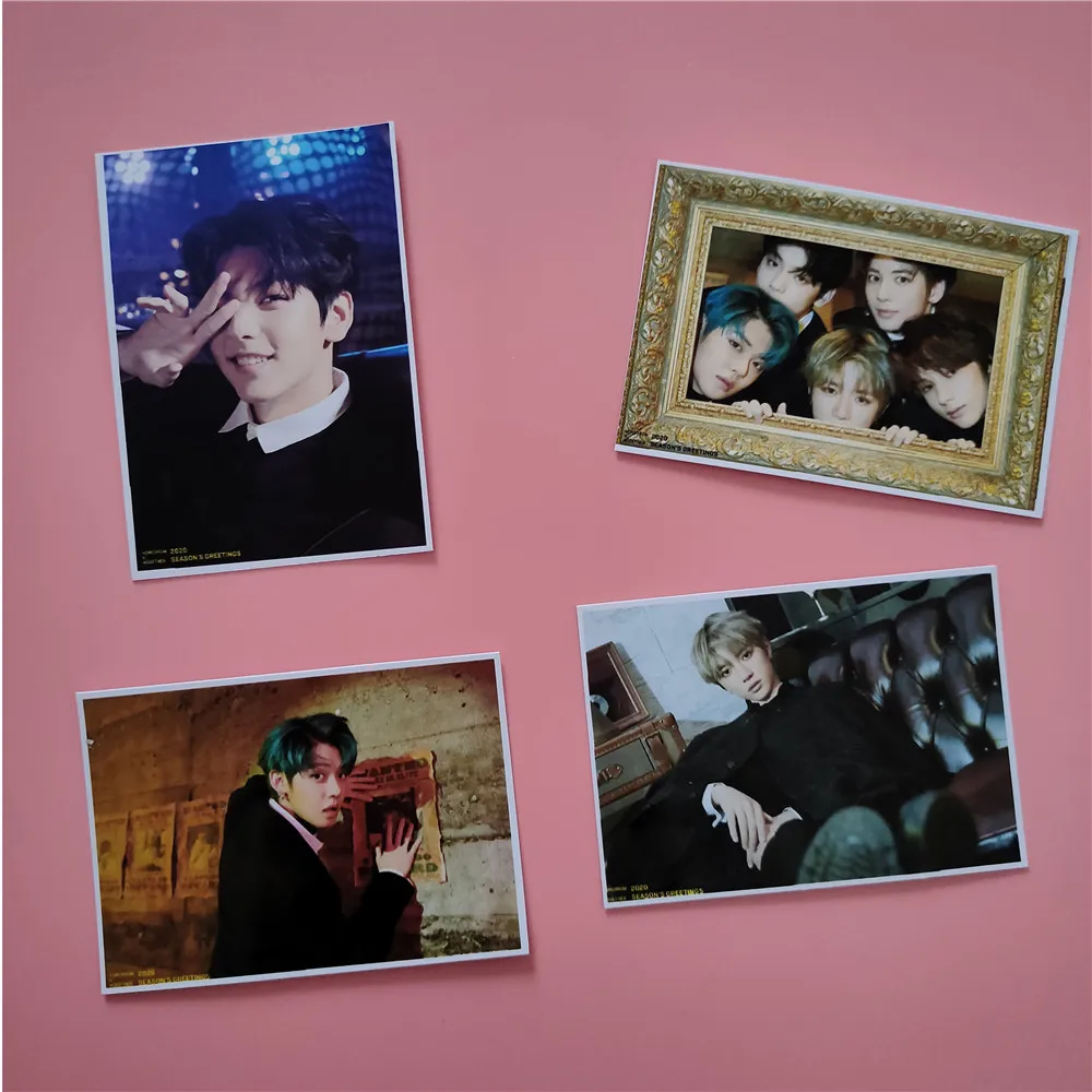 16 шт./компл. модная карта TXT lomo HD Фотопечать Kpop 2020 новый фотоальбом открытка|Набор