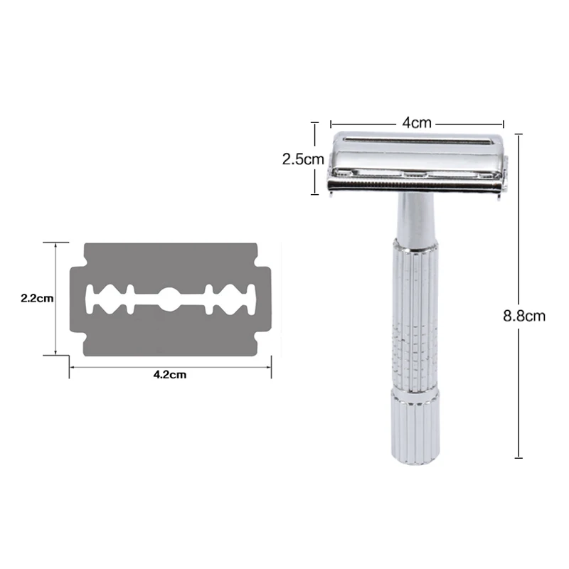 Винтажная бритва старинные безопасные бритвы мужской ручной бритвенный нож с