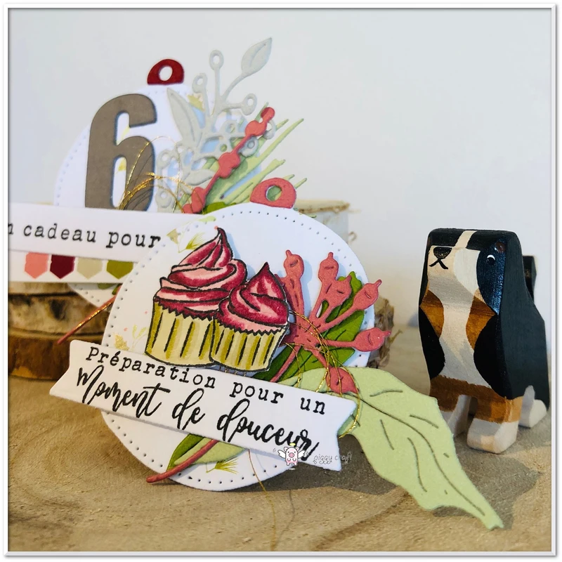 Piggy Craft metal cutting dies cut die mold Irregular Circle Tag Scrapbook paper craft knife mould blade punch stencils | Дом и сад