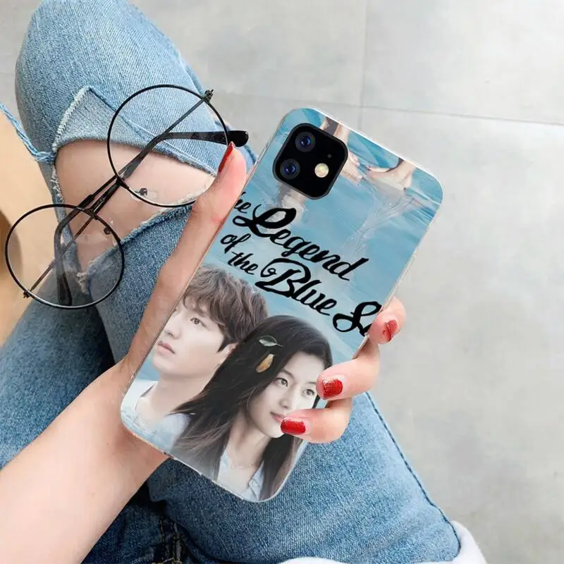 Мягкий силиконовый чехол PENGHUWAN из ТПУ Легенда о синем море для телефона iPhone 11 pro XS