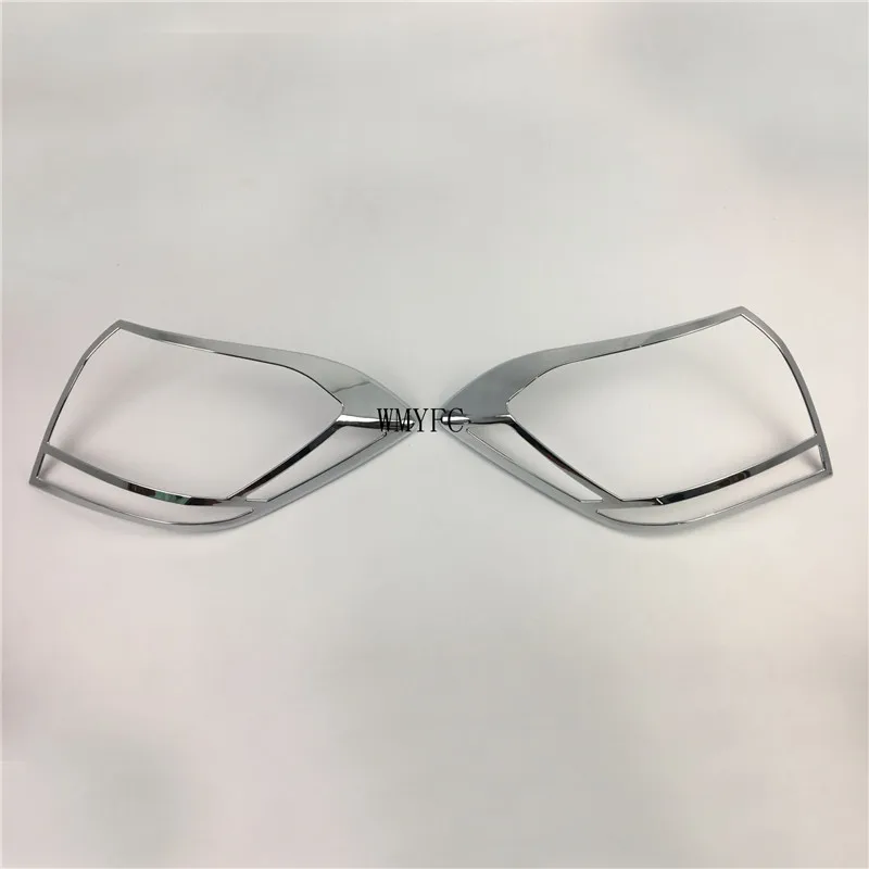 

ABS Chrome Trim Tail Light Back Rear Car Frame Lamp Cover Moulding Frame For Toyota Highlander 2012 2013 2014