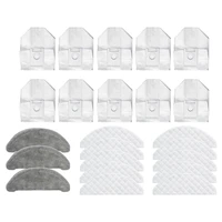 23pcs for roidmi eve plus vacuum cleaner dust bag mop cloth disposable cleaning cloth replacement accessories parts