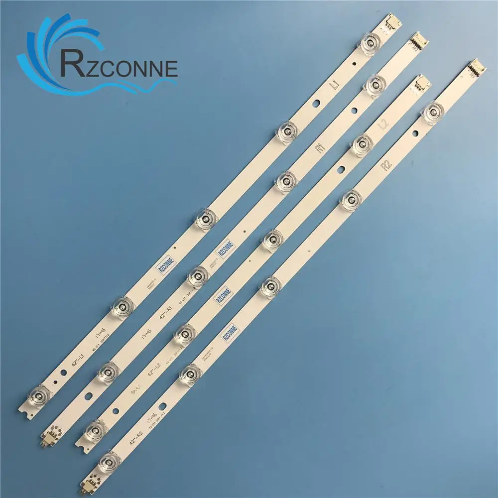 Светодиодный Подсветка полосы для LG 4" ТВ V14 тонкий DRT Rev0.6 6916L 1682A 1684A 1683B 1685B LC420DUH PG F1 42LY970H 42LB700V 42LB671V