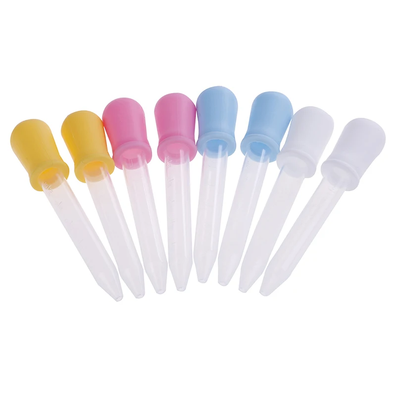 5 мл детская посуда для младенцев прозрачный силиконовый пластик медицина