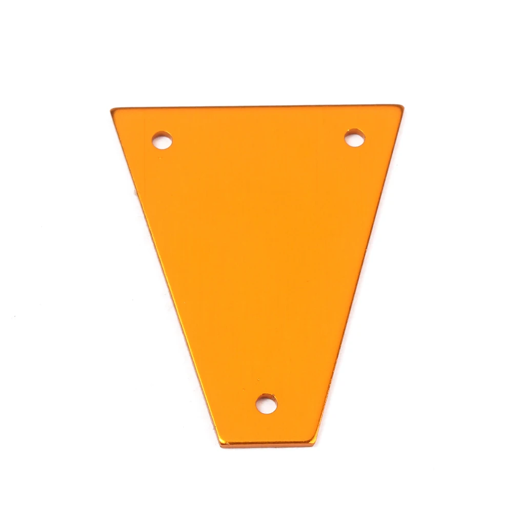 

Blank Aluminum oxide gold Truss Rod Cover for Import Guitars