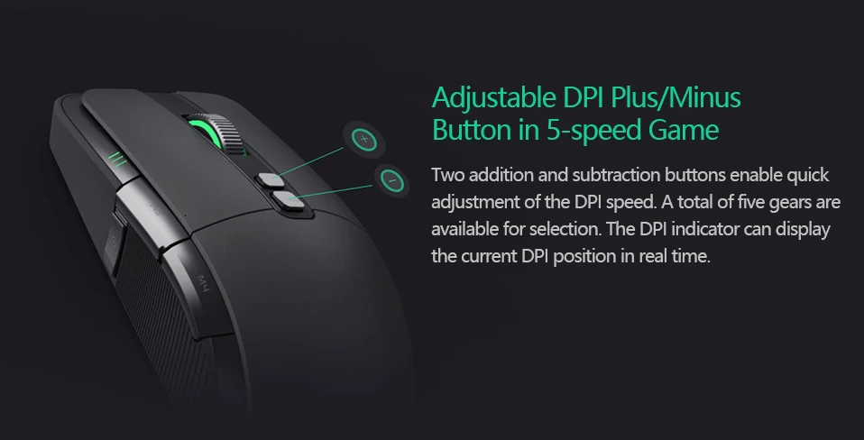 Оригинальная игровая мышь Xiaomi беспроводная мышь Gamer 2,4G игровая мышь USB Проводная Двухрежимная мышь 7200 dpi для ПК ноутбук для геймеров