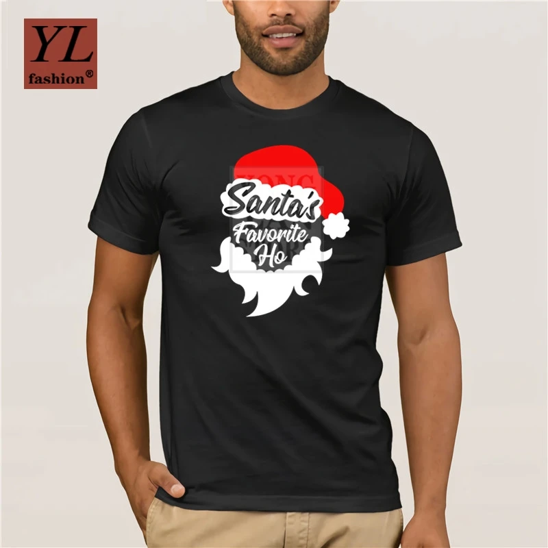 Модная футболка из 100% хлопка с изображением Санта Клауса любимого Хо Премиум