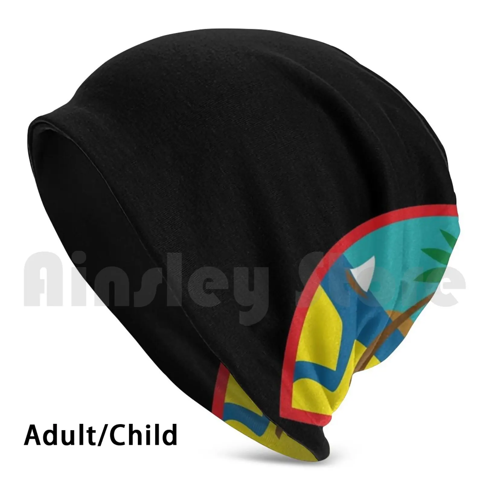 

Гуам уплотнение шапки-бини шапка 242 шапки бини шапки с принтом Гуам 671 Марианские западной части Тихого океана островов уплотнение