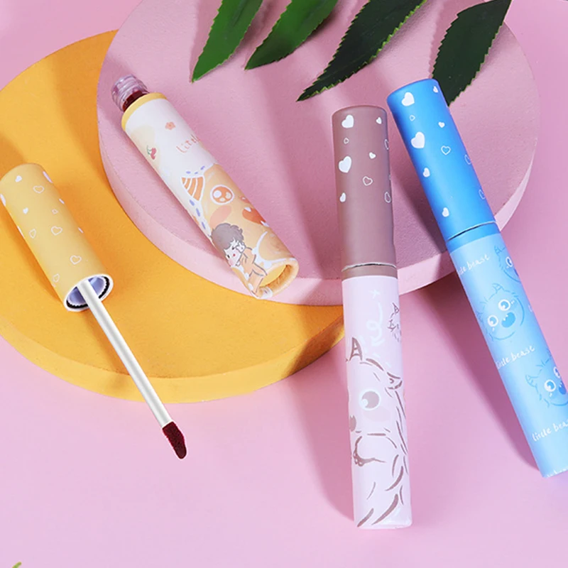 

Cute Lipstick Set Long Lasting Nonstick Cup Waterproof Lip Tint Makeup Cosmetics Kit For Girl Women M88