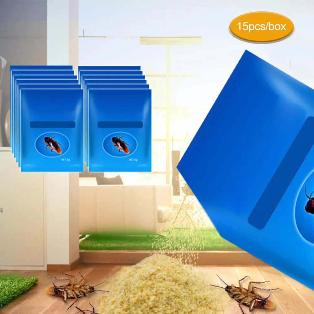 Приманка для тараканов 15 шт./коркоркор. уничтожения инсектицидов приманка