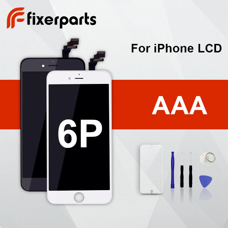 ЖК дисплей класса AAA для iphone 6 p с сенсорным экраном и дигитайзером сменный полный