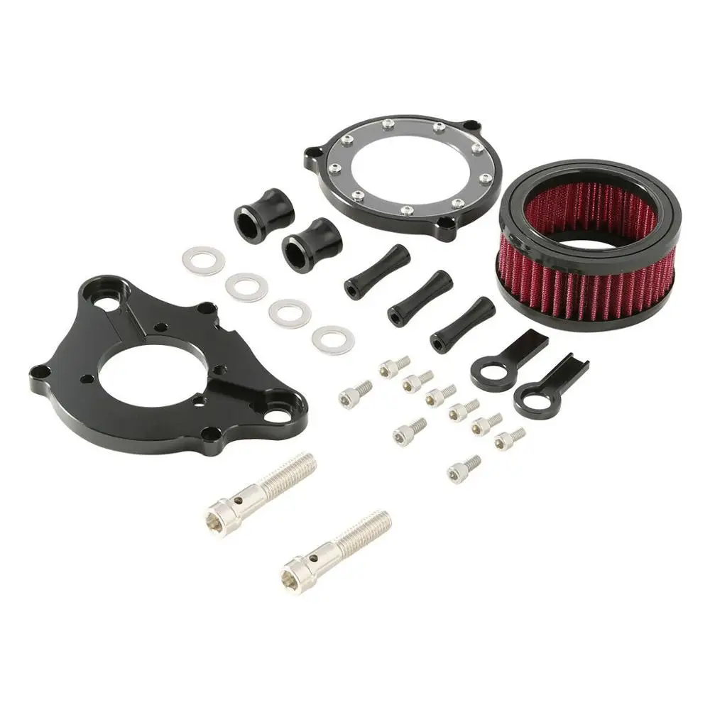 Воздухозаборный фильтр для мотоцикла Harley Sportster XL 883 1200 48 2004 2016 13|air cleaner intake filter|air