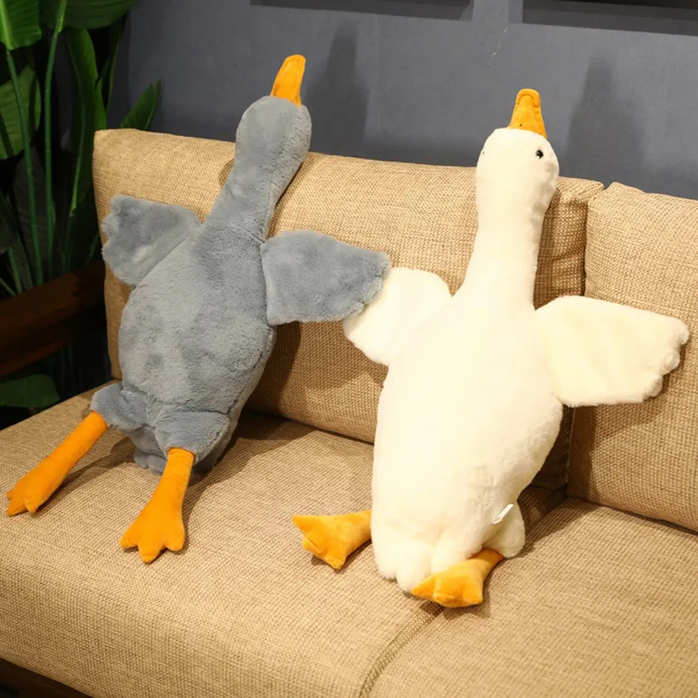 

Big Goose Doll Plush Toy Simulation Large Pillow Big White Goose Animal Doll Sofa Decoration Soft Goose Doll