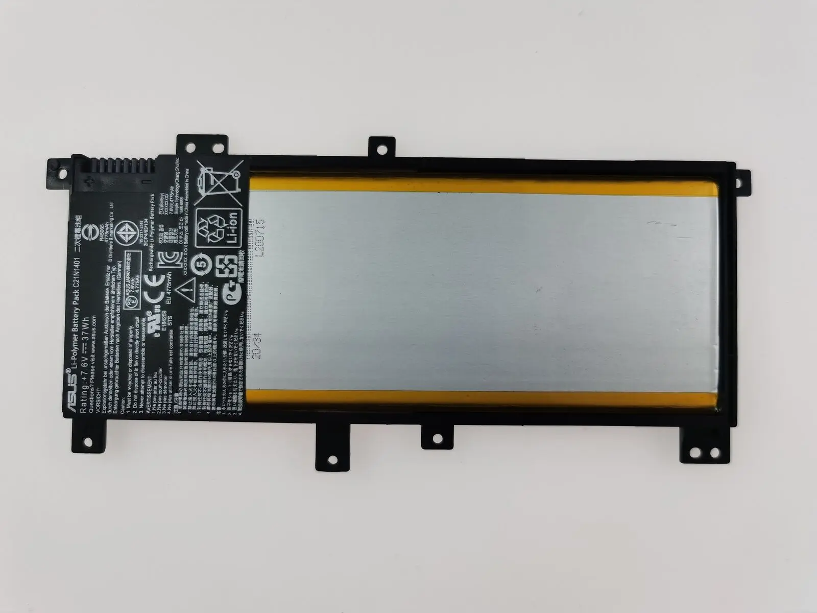

New 37Wh C21N1401 Battery for Asus X455LA X455LA-WX040H X455LA-WX053D