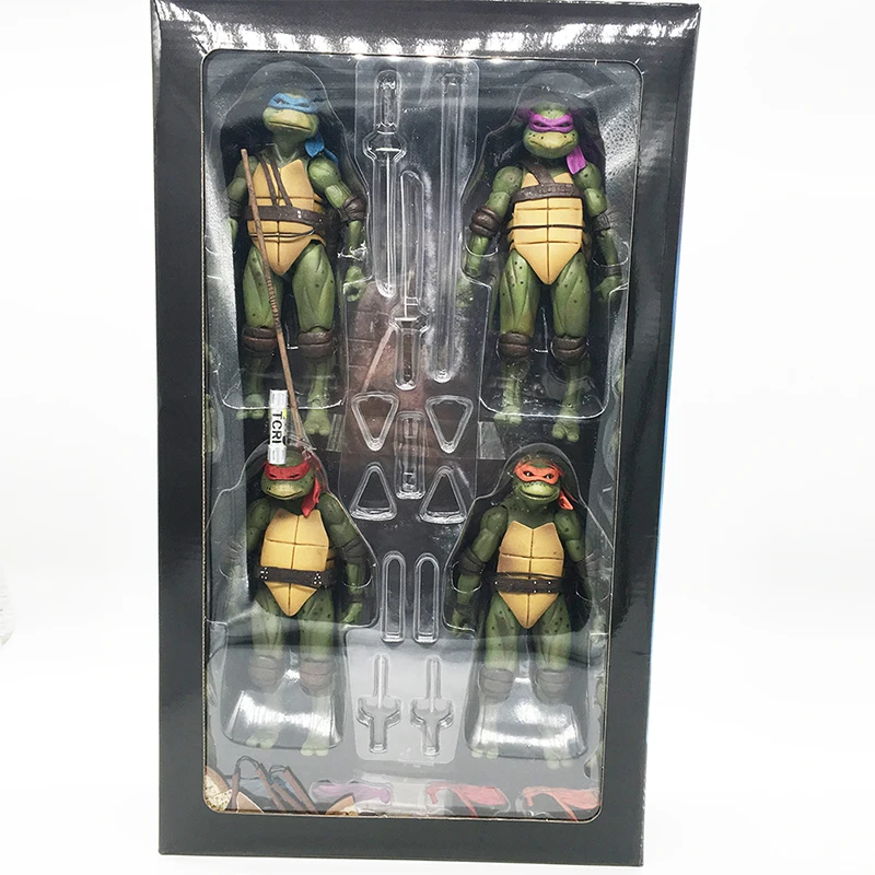 Фигурка Черепахи NECA Рафаэль Леонардо Микеланджело Донателло экшн-фигурка