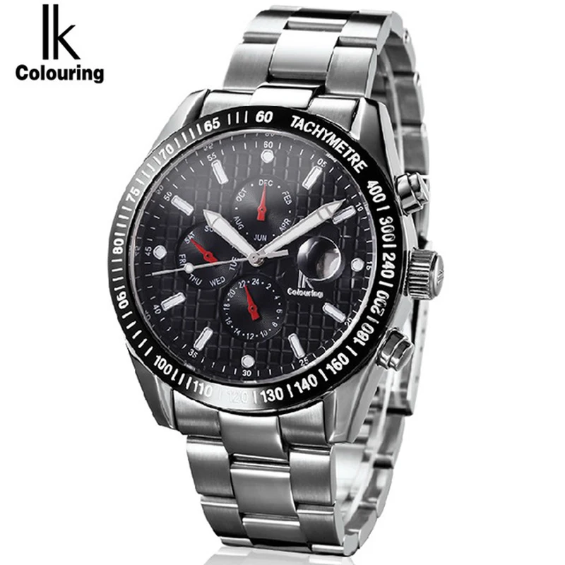 Мужские часы IK роскошные брендовые Автоматические Механические