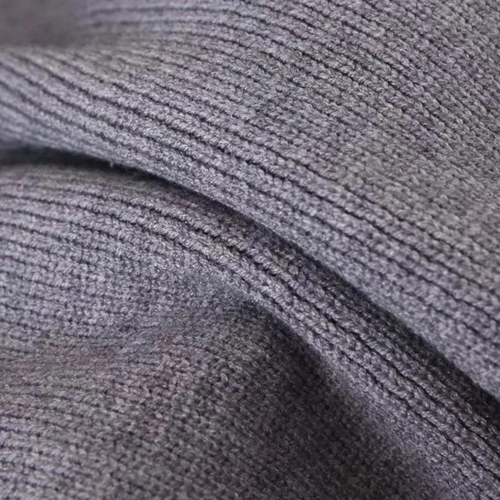 Размера плюс Холтер голые плечи вязаный офисный женский зимний осенний