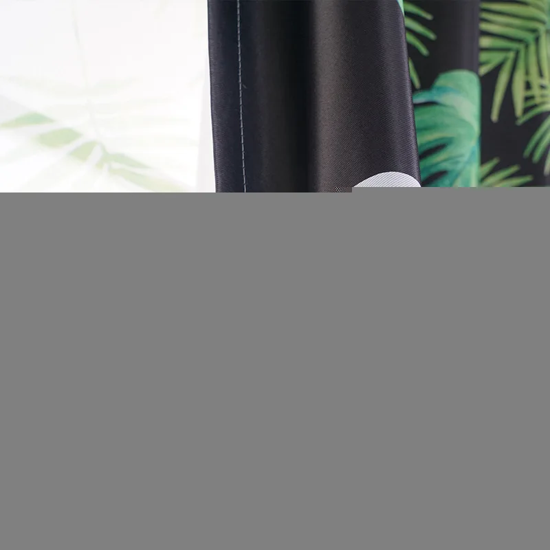 Современные минималистичные затемняющие занавески из мультфильма для спальни