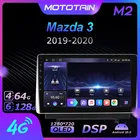 Автомагнитола Mototain, 2 Din, для Mazda 3 2019-2020, Android 10,0, мультимедиа, 4G LTE, 6 ГБ ОЗУ, 128 Гб ПЗУ, 1280x720