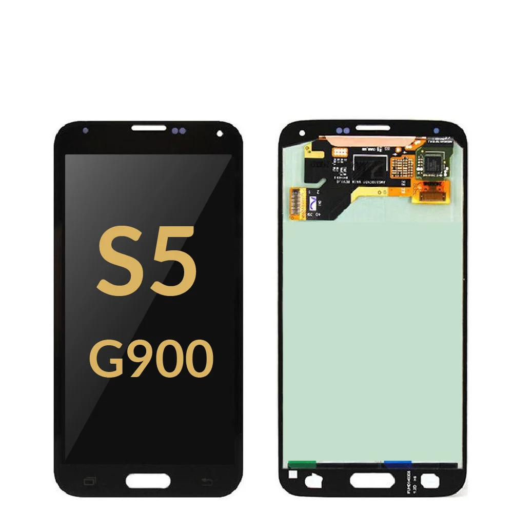 Активно матричные осид S5 Дисплей для samsung Galaxy G900 G900F G900H G900M G900A G900P G900T G900V G900K G900i G900S