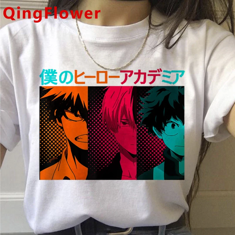 

My Hero Academia Bakugou Boku No Hero Academia clothes women graphic tees women streetwear print kawaii top tees plus size