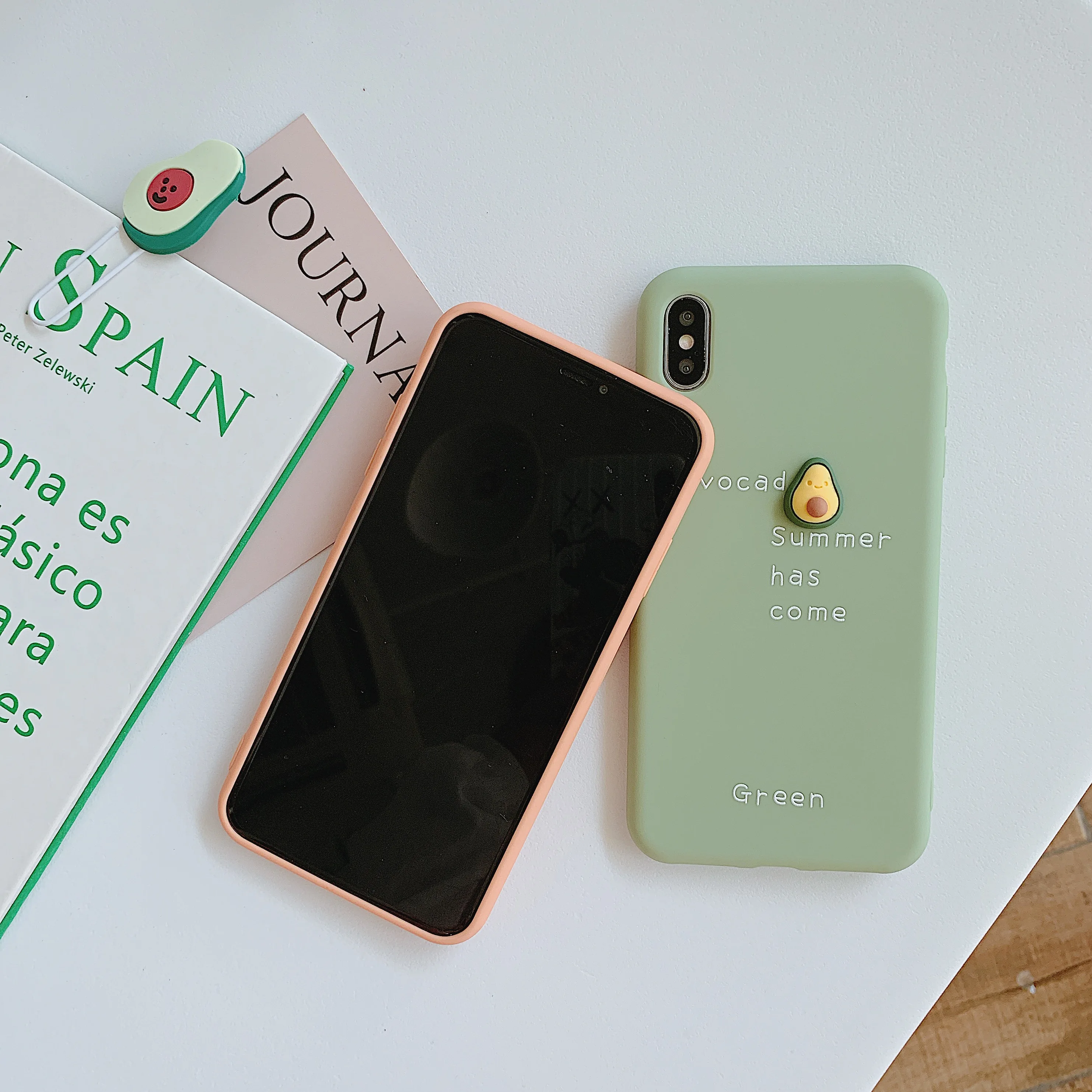 TTLOOF силиконовый чехол для Huawei Nova 5 T с 3d-изображением фруктов авокадо персика