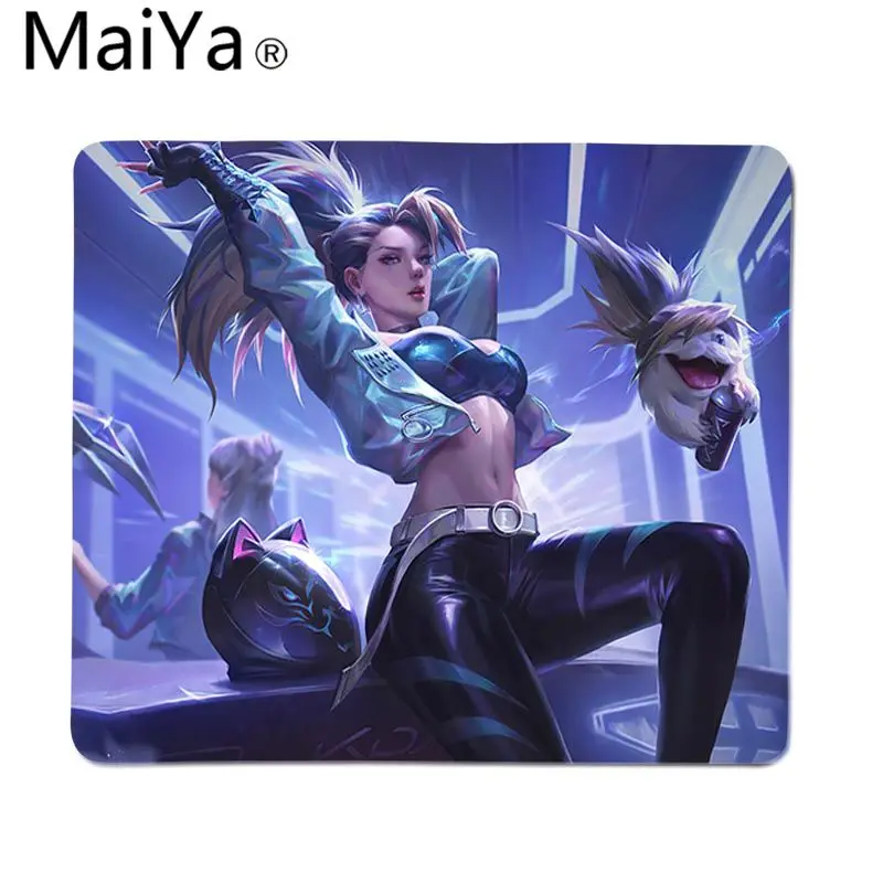 

Maiya Top Quality league of legends Akali Durable Rubber Mouse Mat Pad Top Selling Wholesale Gaming Pad mouse