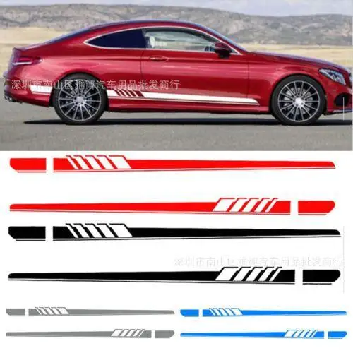 

Delicate Universal Decals Car Stickers Full Body Car Side Styling Sticker