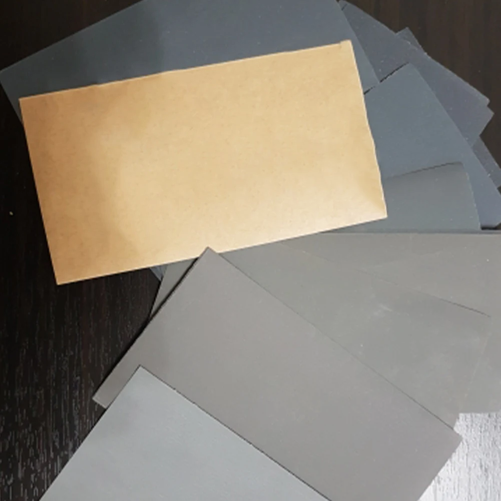 

15pcs Sandpaper Set 400 600 3000 800 1000 1200 1500 2000 2500 Grit Sanding Paper Wet/Dry Abrasive for Metal Glass Car Polishing