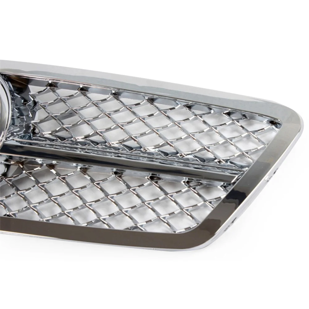 AMG взгляд на переднюю решетку лифтинг верхний гриль для 2000 2001 2002 2003 2004 2005 2006 Mercedes