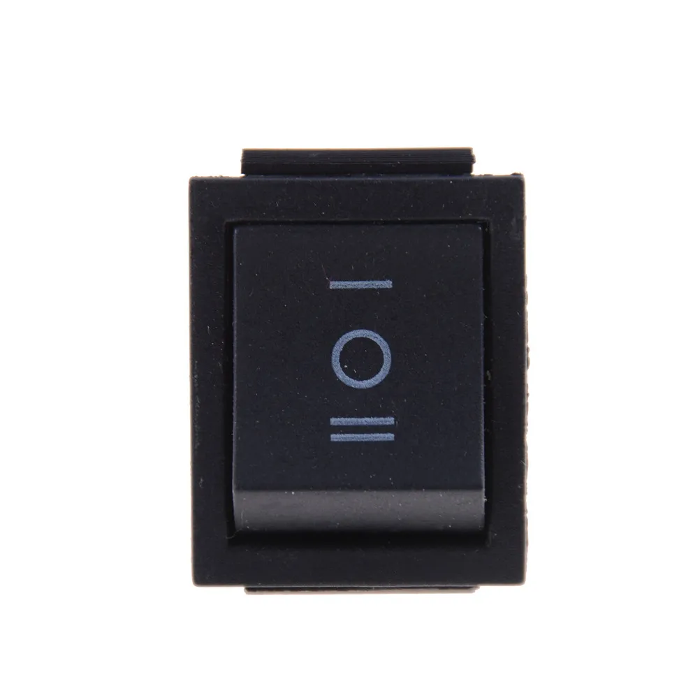 2 шт./лот AC 16A/250V 20A/125V черный 6Pin DPDT ВКЛ ВЫКЛ положение оснастки лодки рокер