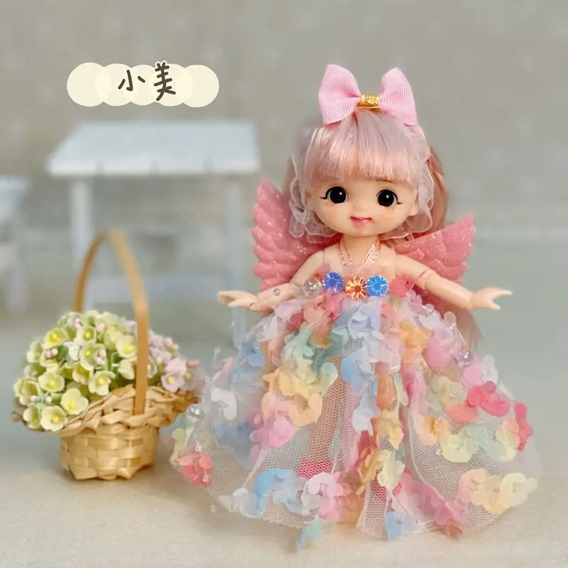 

Шарнирная кукла с подвижными шарнирами, 16 см