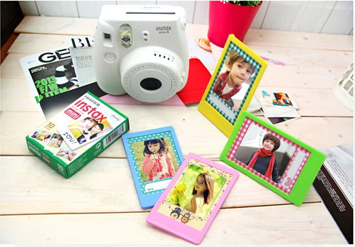 5 шт./лот цветная Камера Fujifilm Instax Mini 8 7s 25 50 90 мгновенная фотокамера домашний декор 3