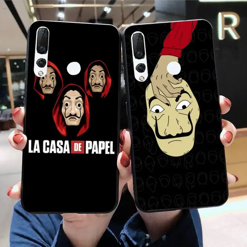 Испания ТВ La Casa de papel Роскошный Уникальный Дизайн чехол для телефона Huawei Honor 30 20 10 9