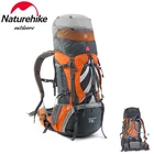 Туристический рюкзак унисекс Naturehike, уличный альпинистский дорожный ранец 70 л, сумка для хранения, водонепроницаемый чехол
