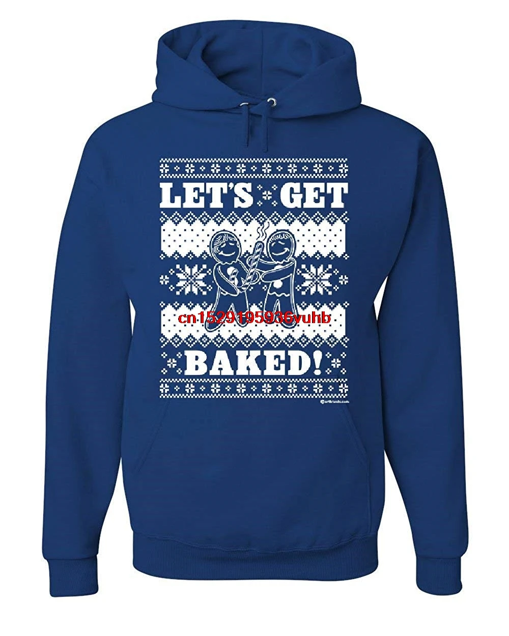 Autumn and winter hohoodies men funny Printed hoodie sweatshirt Let's Get Baked 420 Hoodie Ugly Sweatshirt Christmas |