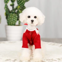 new pet clothing fallwinter dog vest institute wind pet coat pet clothes comfortable warm pet woolen coat