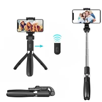 selfie stick bluetooth remote control for phone 3 in 1 wireless monopod for smartphone mobile foldable handheld selfie stick