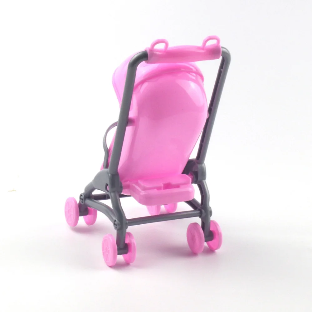

2pcs Mini Baby Carriage Simulation Stroller Stroller Model Baby Stroller