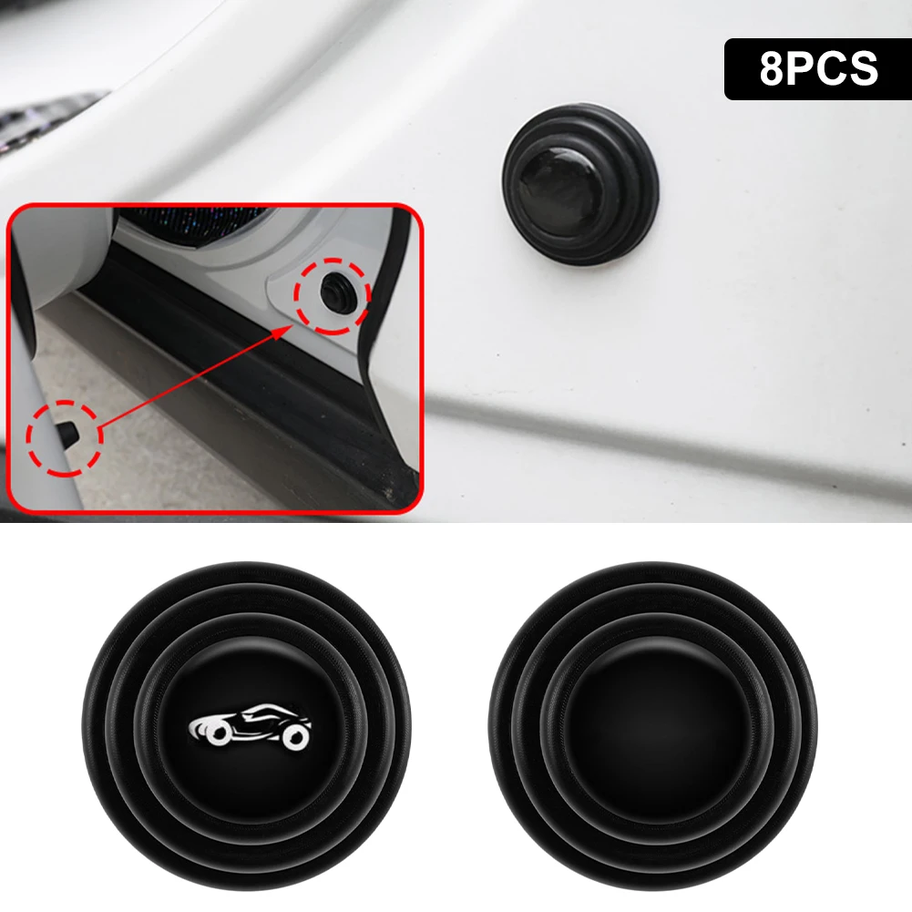 8 шт. двери автомобиля амортизирующие и бесшумный прокладка автомобильные брелки