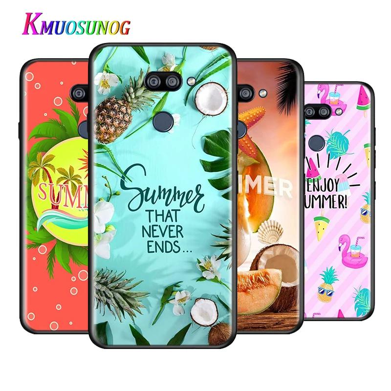 

Hello Summer Coconut For LG K22 K71 K61 K51S K41S K30 K20 2019 Q60 V60 V50S V50 V40 V35 V30 G8 G8S G8X ThinQ Phone Case