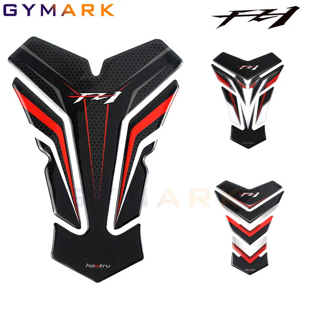 

For YAMAHA FZ1 FZ1N FZ1S Motorcycle 3D Resin Fuel Tank Gasket Fuel Tank Protection Sticker Decal